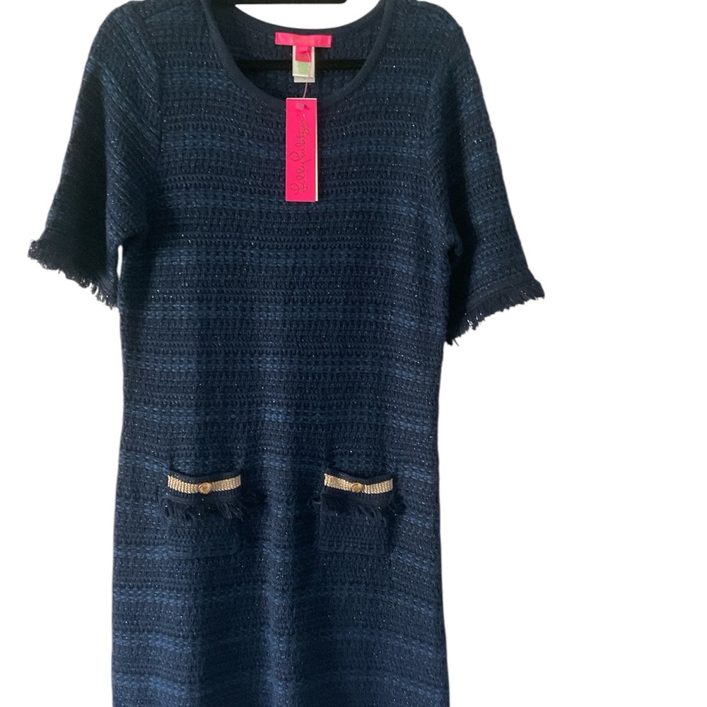 Lilly Pulitzer Navy Blue Dress
